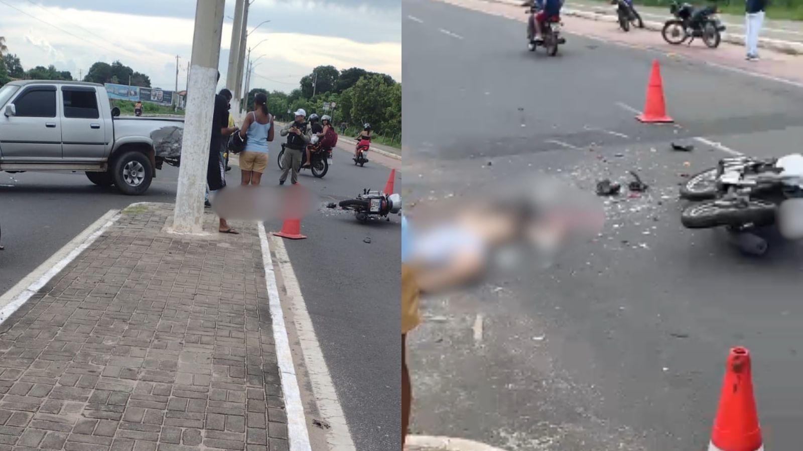 Jovem morre após colidir moto na traseira de picape no interior do PI