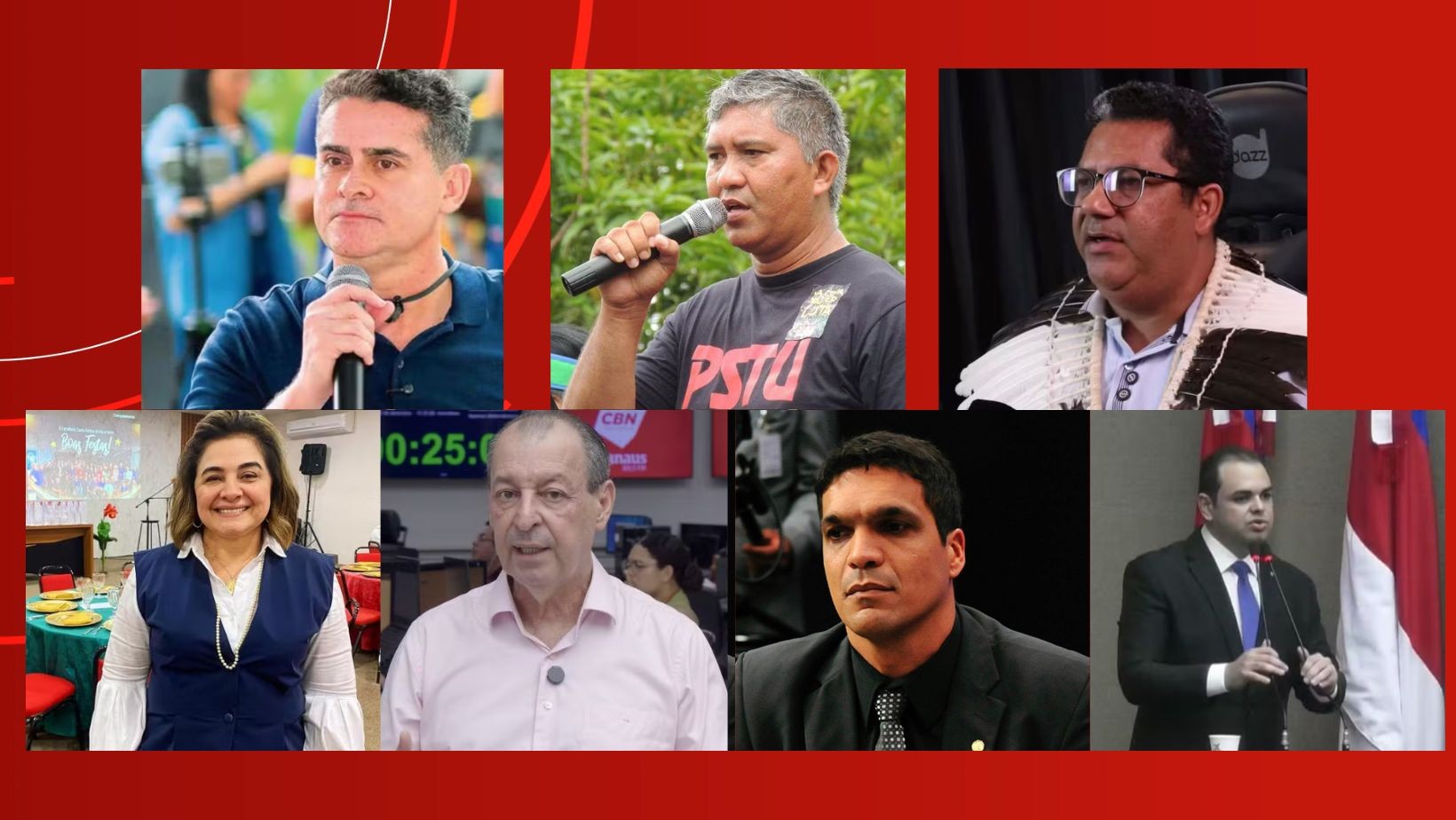 Veja quem são os candidatos a governador no Amazonas em 2026