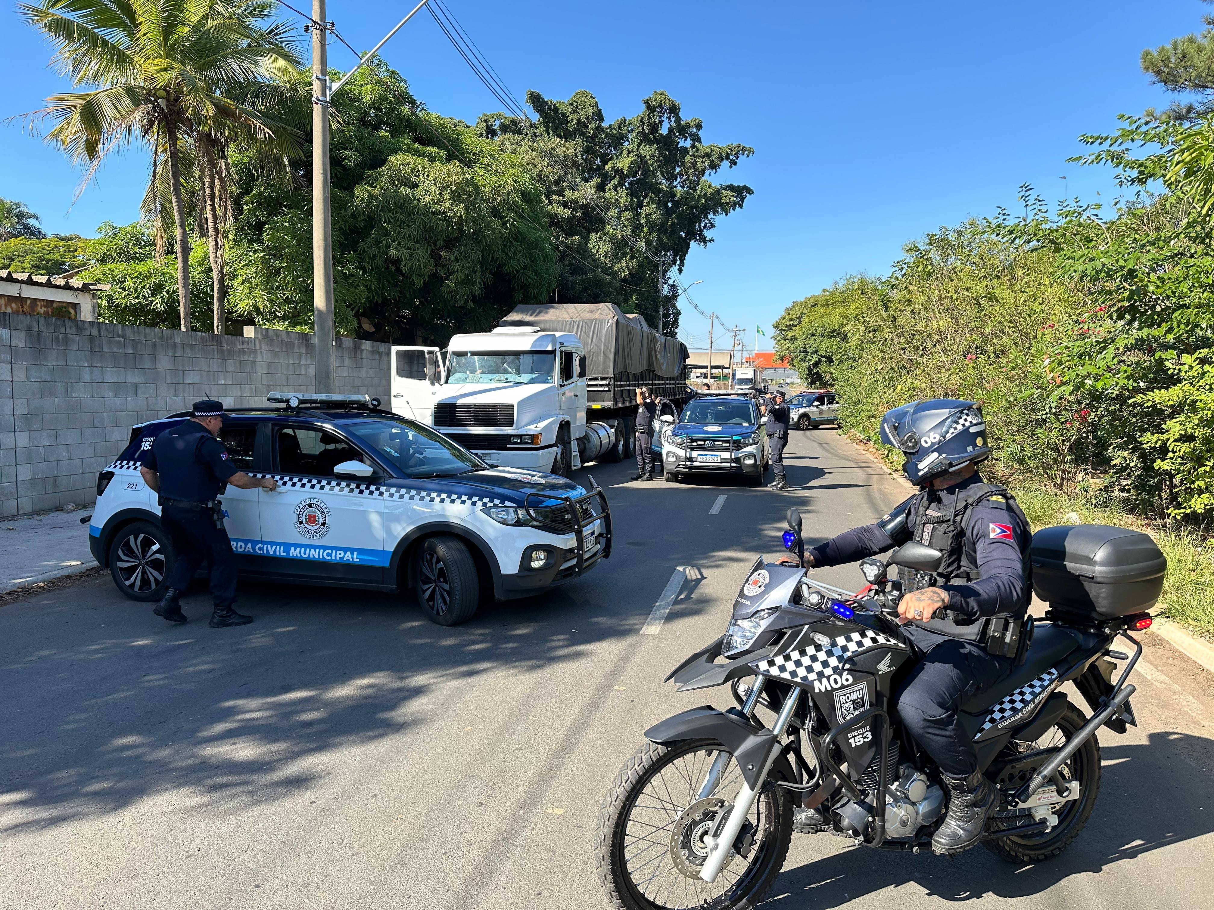 Trio é preso e Guarda recupera carga avaliada em R$ 1 milhão em Americana