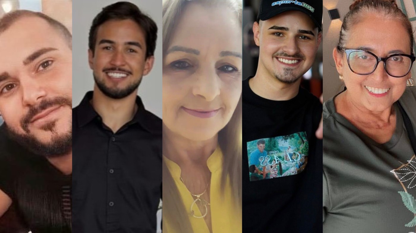 Cinco mortes no PR: vítimas de grave acidente estavam a caminho de Natal com família