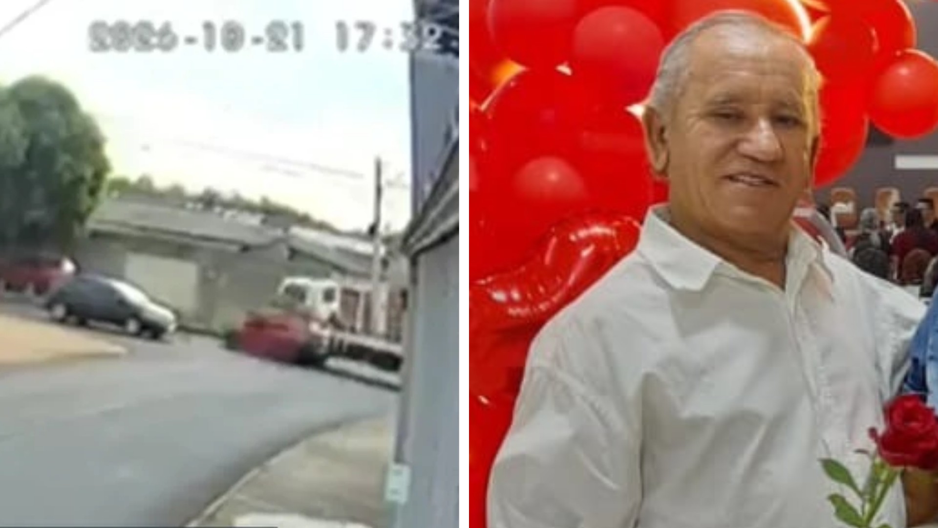 Serralheiro morre após ter carro arrastado por caminhão em Goiânia; vídeo