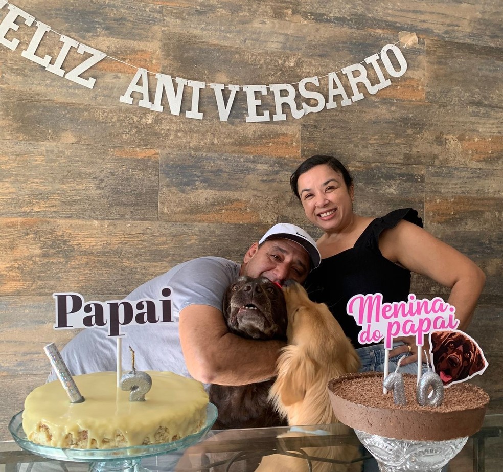 Mel também teve festa de aniversário quando completou 10 anos — Foto: Arquivo Pessoal