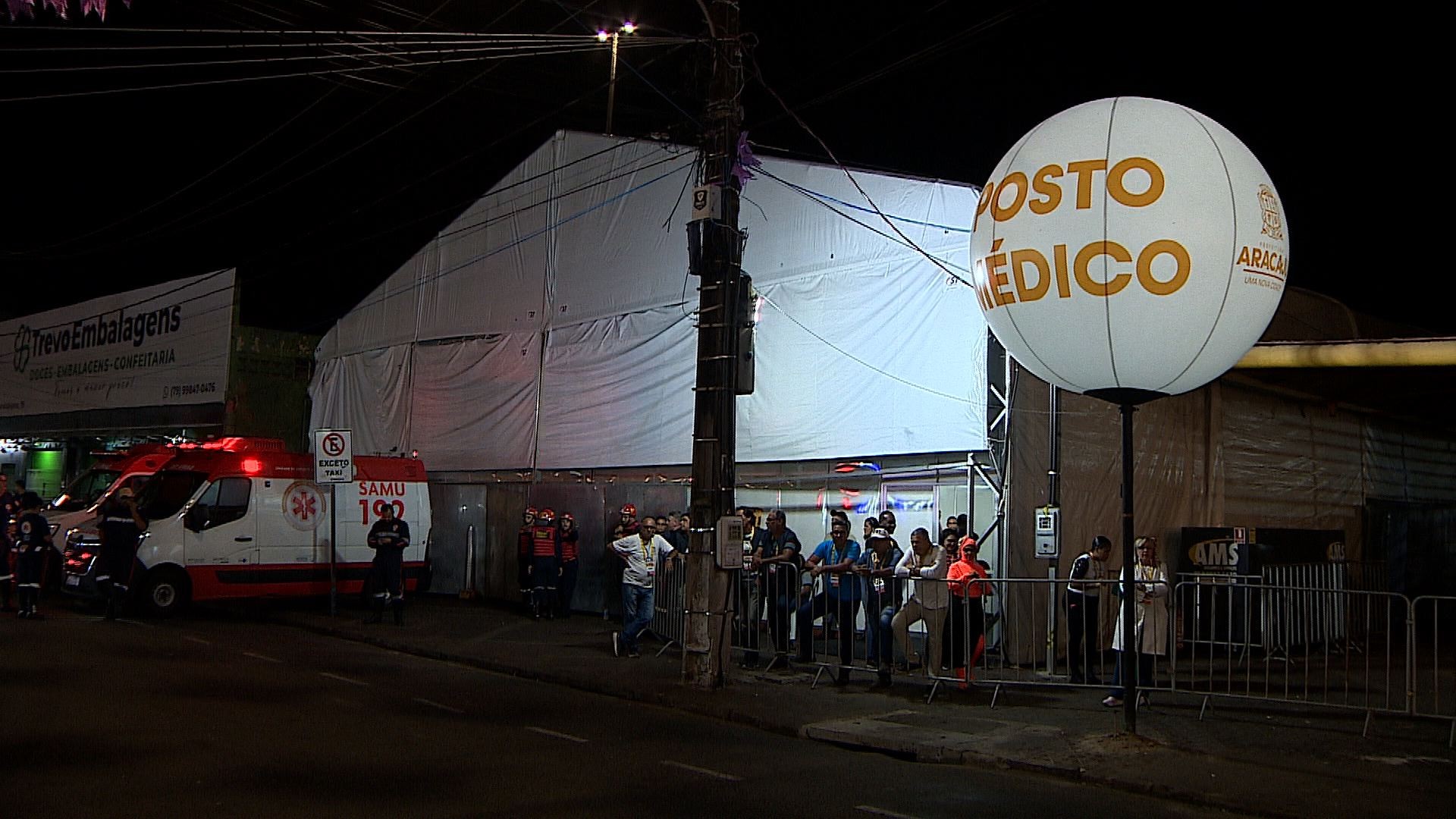 Posto médico do Forró Caju oferta vacinas durante festejo na capital