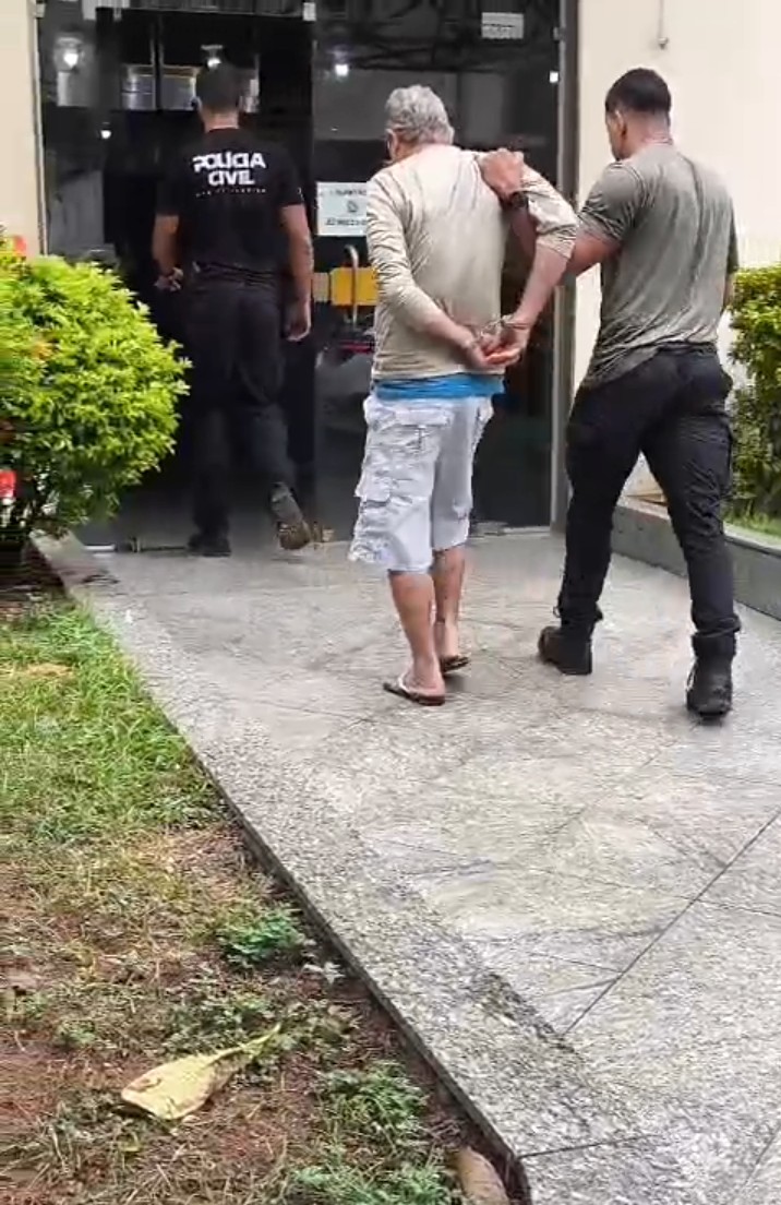 Idoso de 75 anos é preso suspeito de abusar de criança de 5 anos em Itaocara