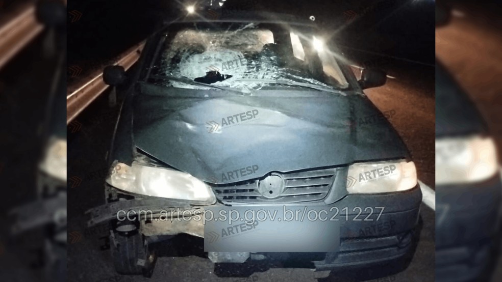 1 de 1
Pedestre morre ap&oacute;s ser atropelado na SP-294 em Vera Cruz &mdash; Foto: Artesp/Reprodu&ccedil;&atilde;o