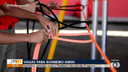 Inscrições gratuitas para o projeto Bombeiro Mirim vão até o dia 2 de agosto