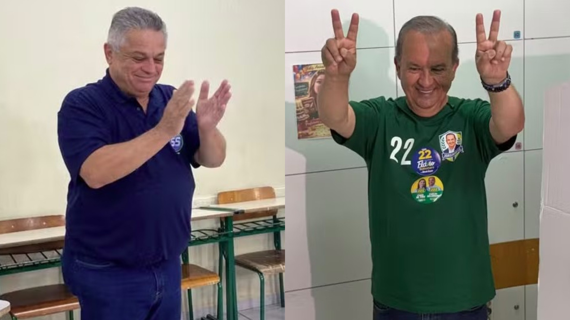 Candidatos ao governo de SC votam neste domingo