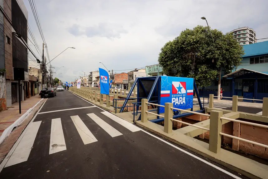 Canal da Gentil Bittencourt é entregue, em Belém
