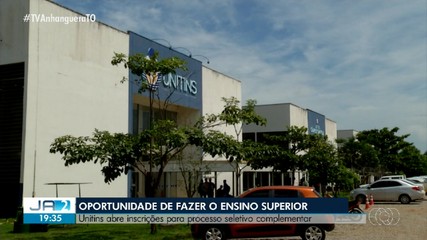 Unitins abre inscrições para vagas remanescentes de cursos; confira