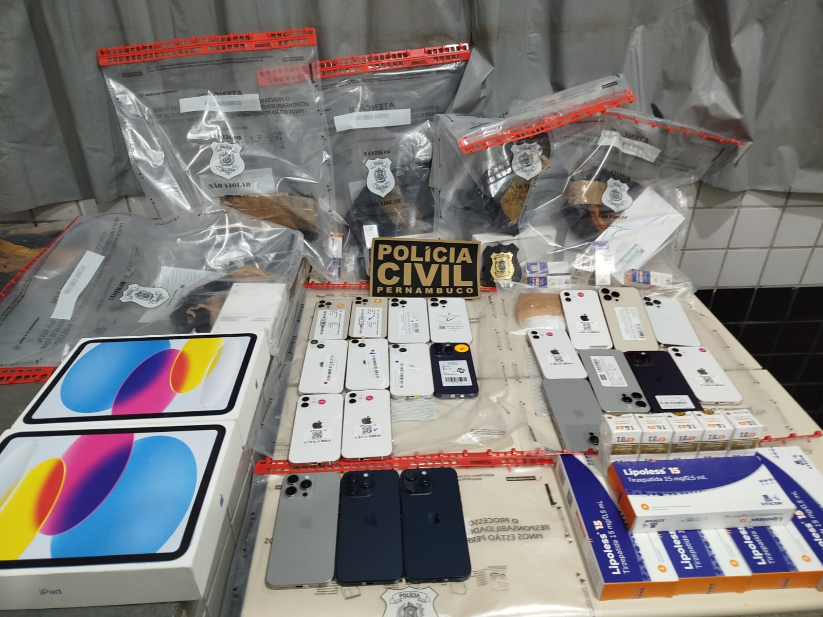 Operação em Salgueiro apreende remédios para obesidade com indícios de falsificação