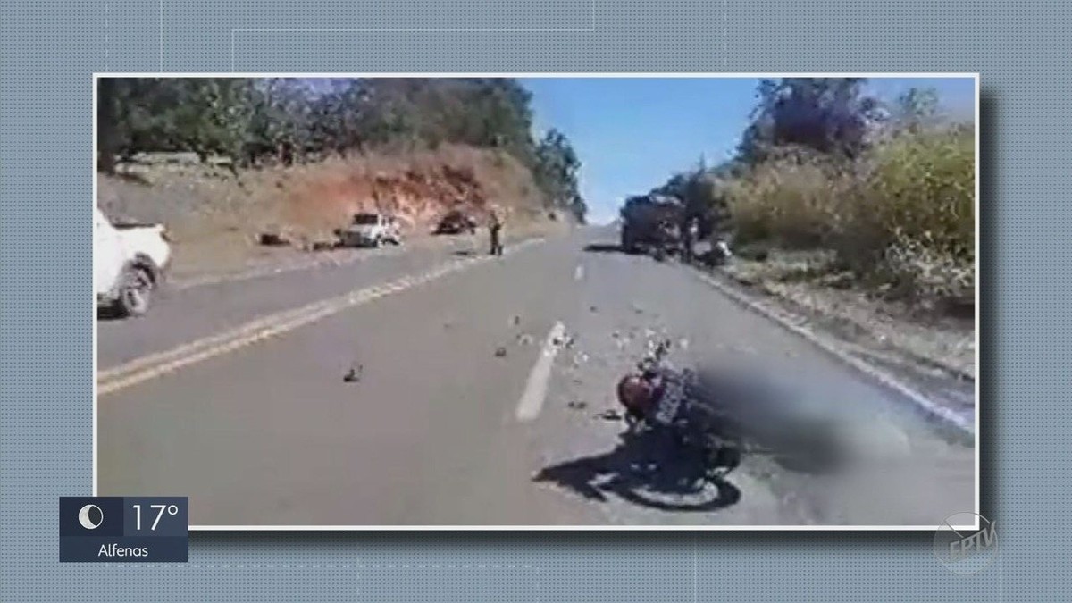 Motociclista Morre E Mulher Fica Ferida Após Batida Com Caminhão Entre