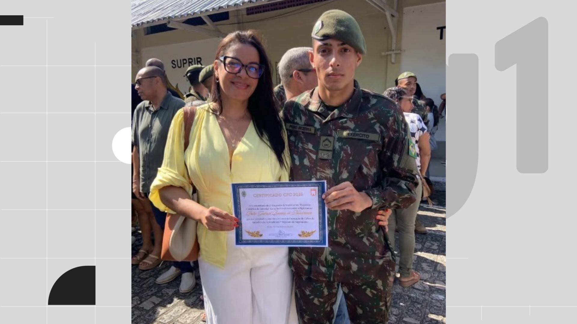 Criado com avós, evangélico e neto de PM: quem é o soldado do Exército que sumiu de quartel com fuzil