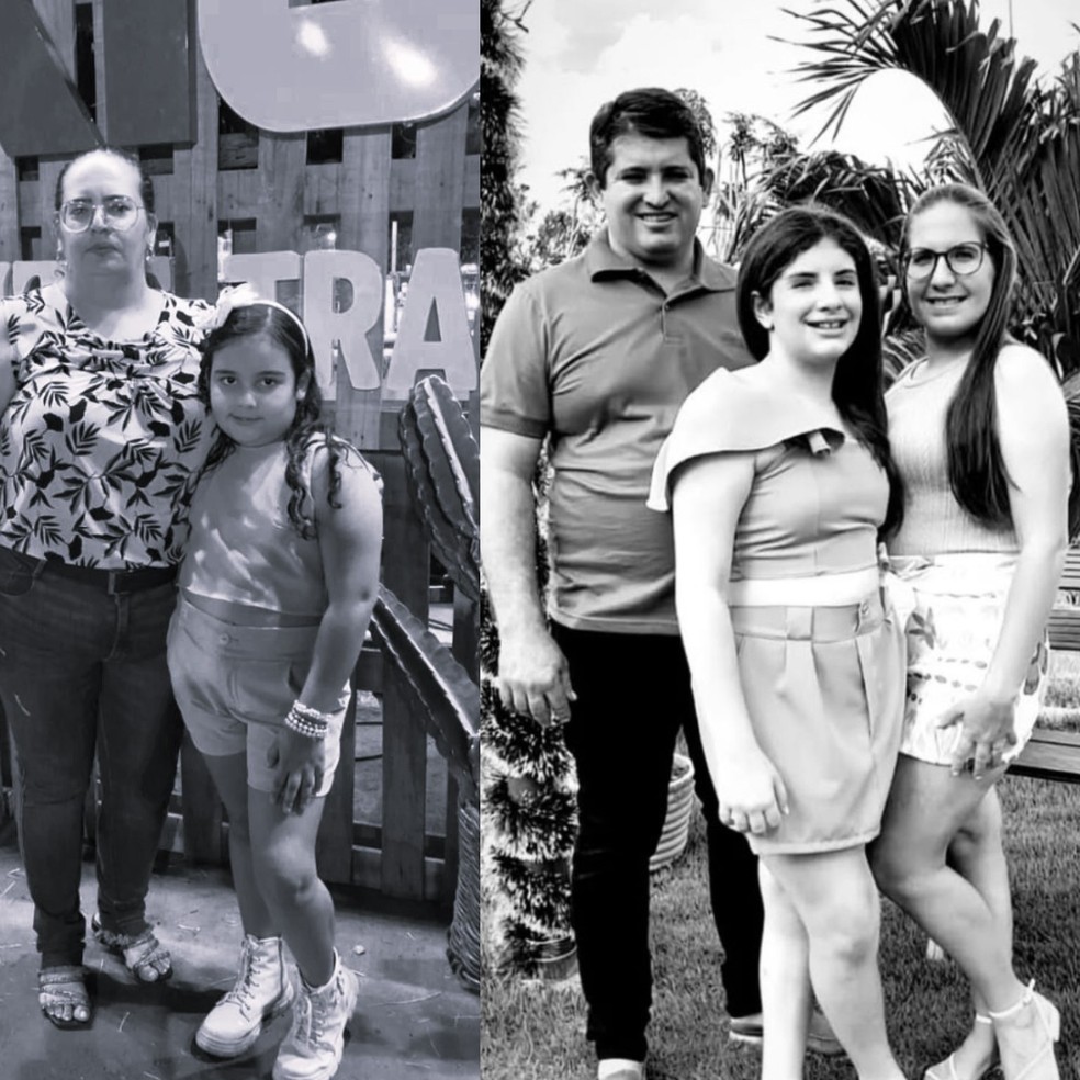 Vítimas do acidente em Dormentes — Foto: Reprodução