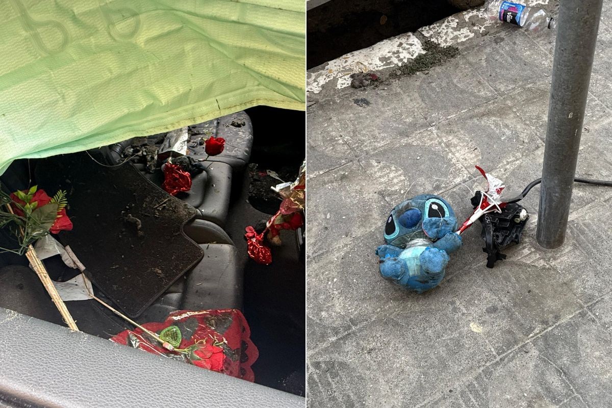 Rosas e pelúcia são encontradas em carro envolvido em acidente que matou três mulheres; FOTOS 