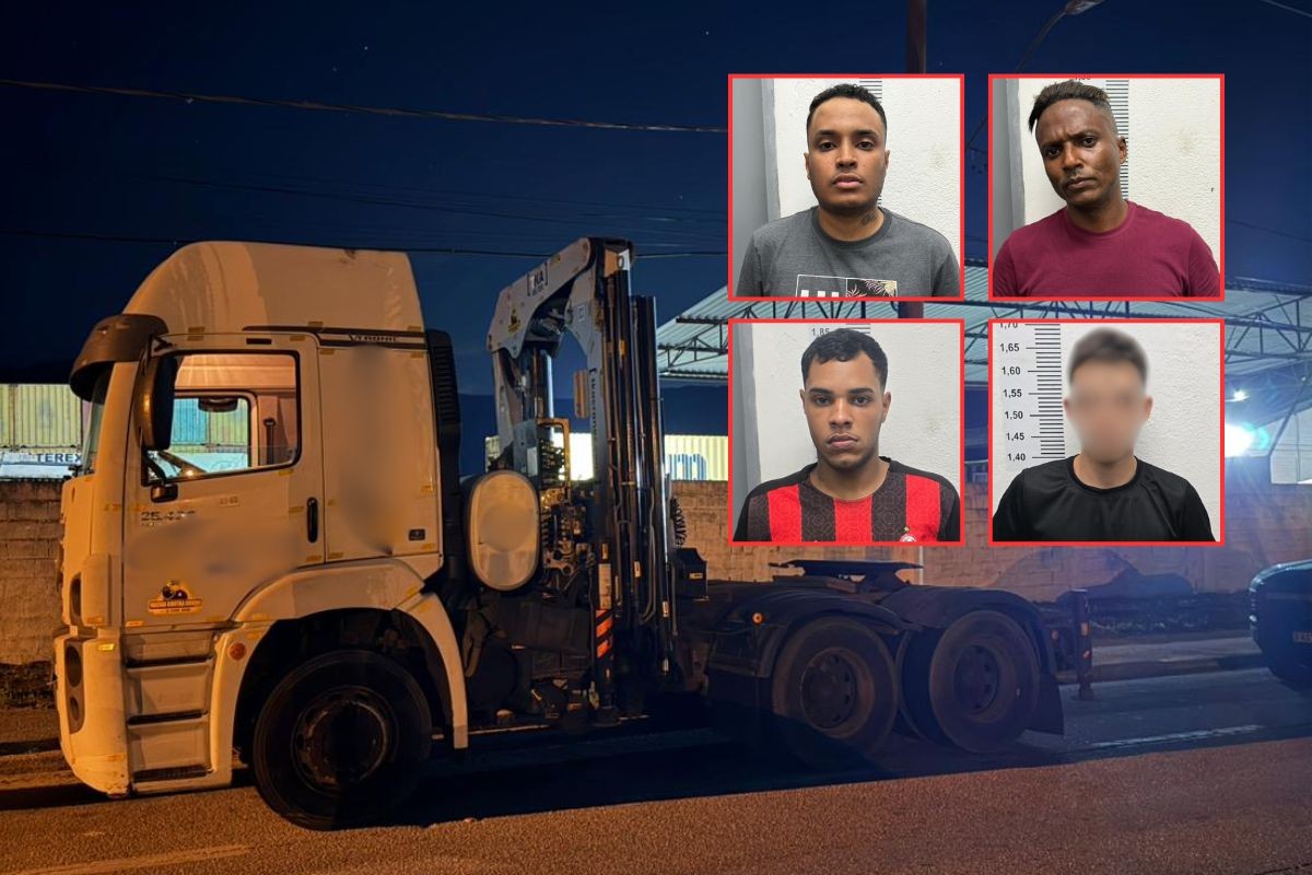 Polícia prende quadrilha especializada em furtar e roubar veículos de carga em SP