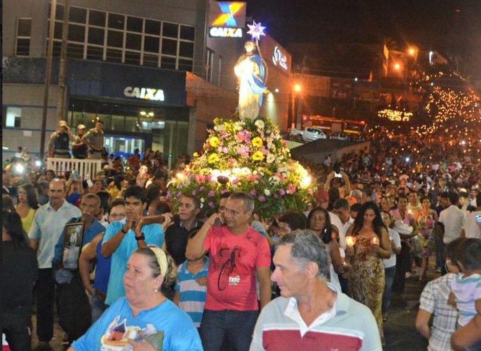 Diocese e governo firmam parceria para o Novenário em Cruzeiro do Sul  — Foto: Adelcimar Carvalho/g1/Arquivo 