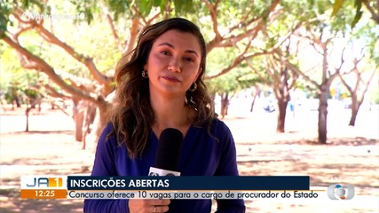 Inscrições do concurso para procurador do Tocantins começam nesta segunda-feira (25)