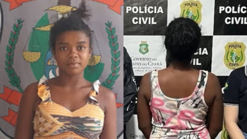 Francisca Erivanda da Silva Alcântara voltou a ser presa por um homicídio nesta sexta (10), após ser detida por outro assassinato há 5 anos. — Foto: Reprodução.
