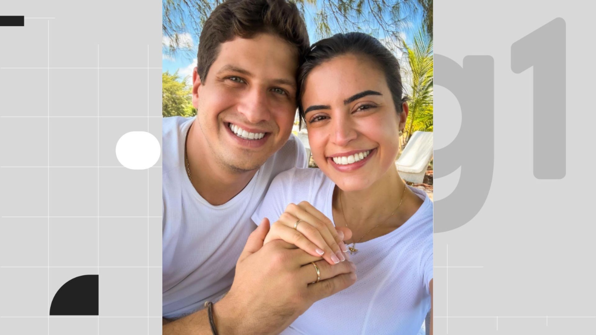 João Campos e Tabata Amaral anunciam noivado: 'Para sempre'