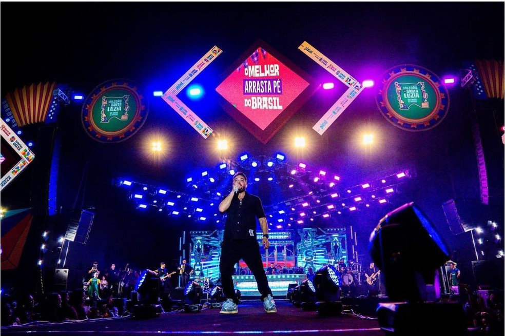 Wesley Safadão em Santa Luzia, 2024 — Foto: Divulgação
