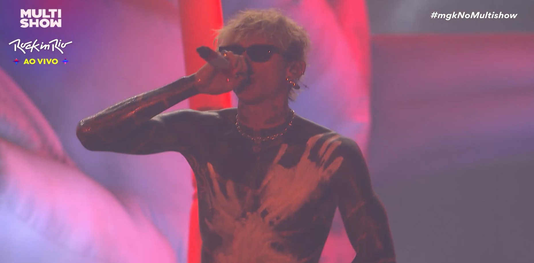 MGK sofre com rejeição em sua estreia no Rock in Rio 2026