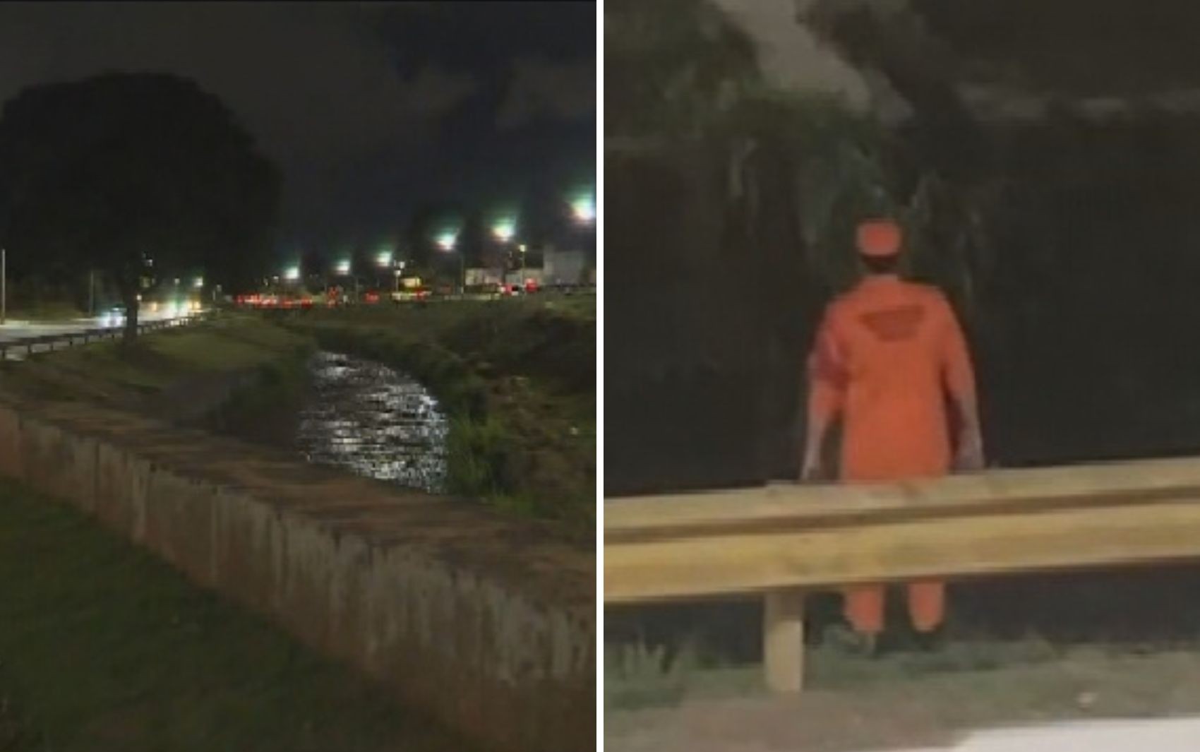 Mulher é arrastada por enxurrada no córrego da Marginal Botafogo, dizem bombeiros