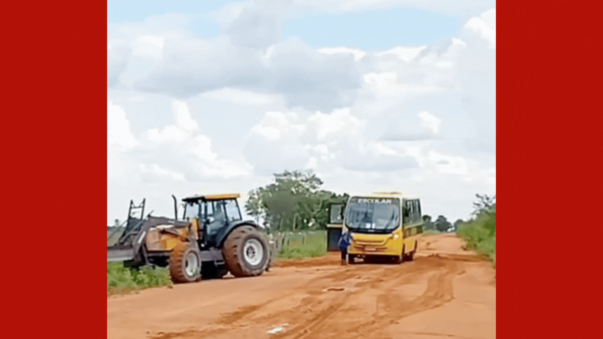 Mais de 50 crianças ainda não começaram o ano letivo por condições precárias da MT-100