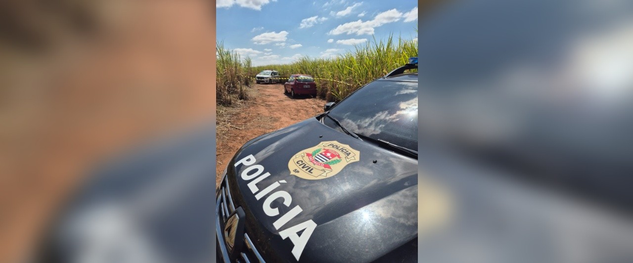 Polícia encontra corpo em estado de decomposição trancado em carro no distrito de Pindorama