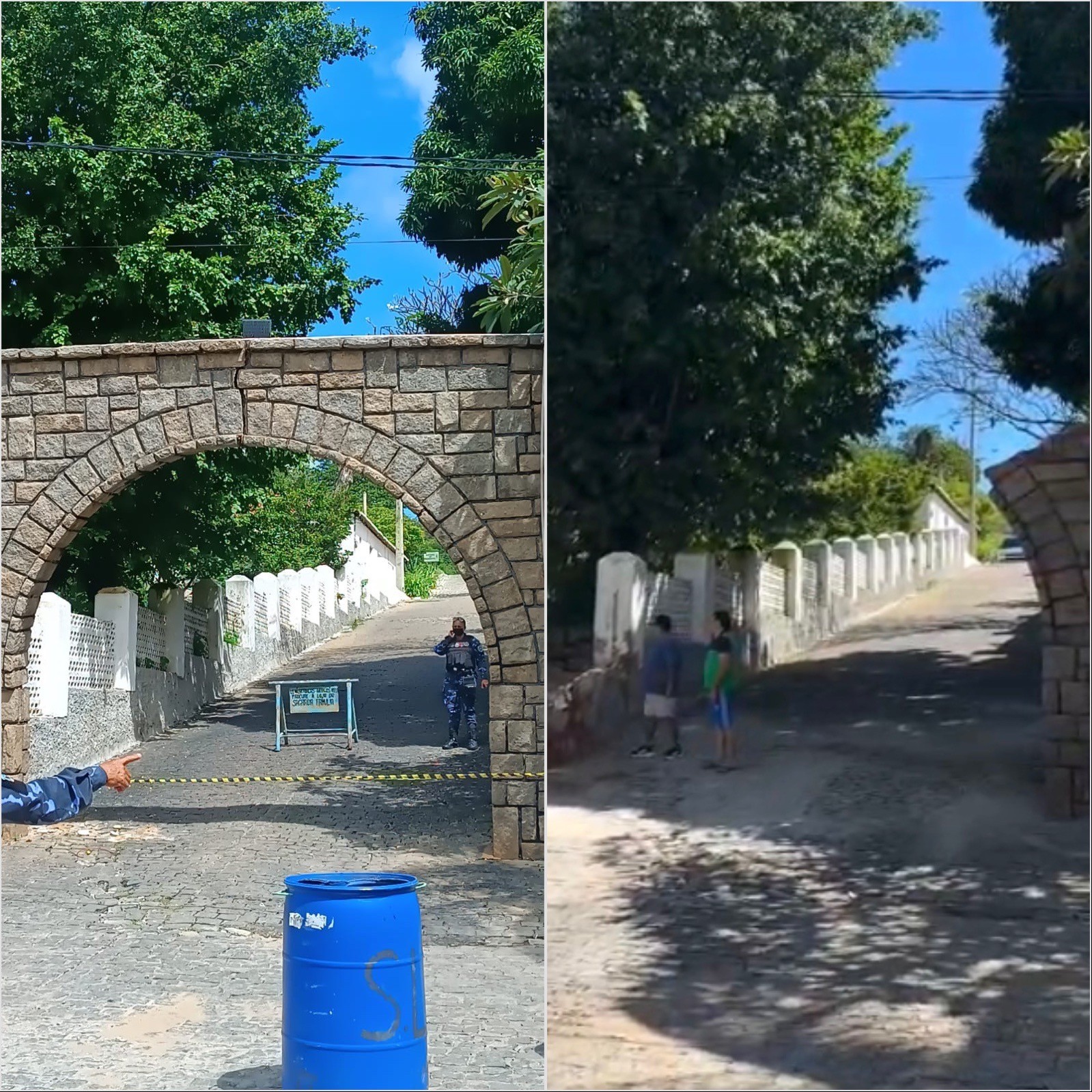 Arco do Santuário de Nossa Senhora dos Impossíveis em Patu é demolido após ser atingido por veículo