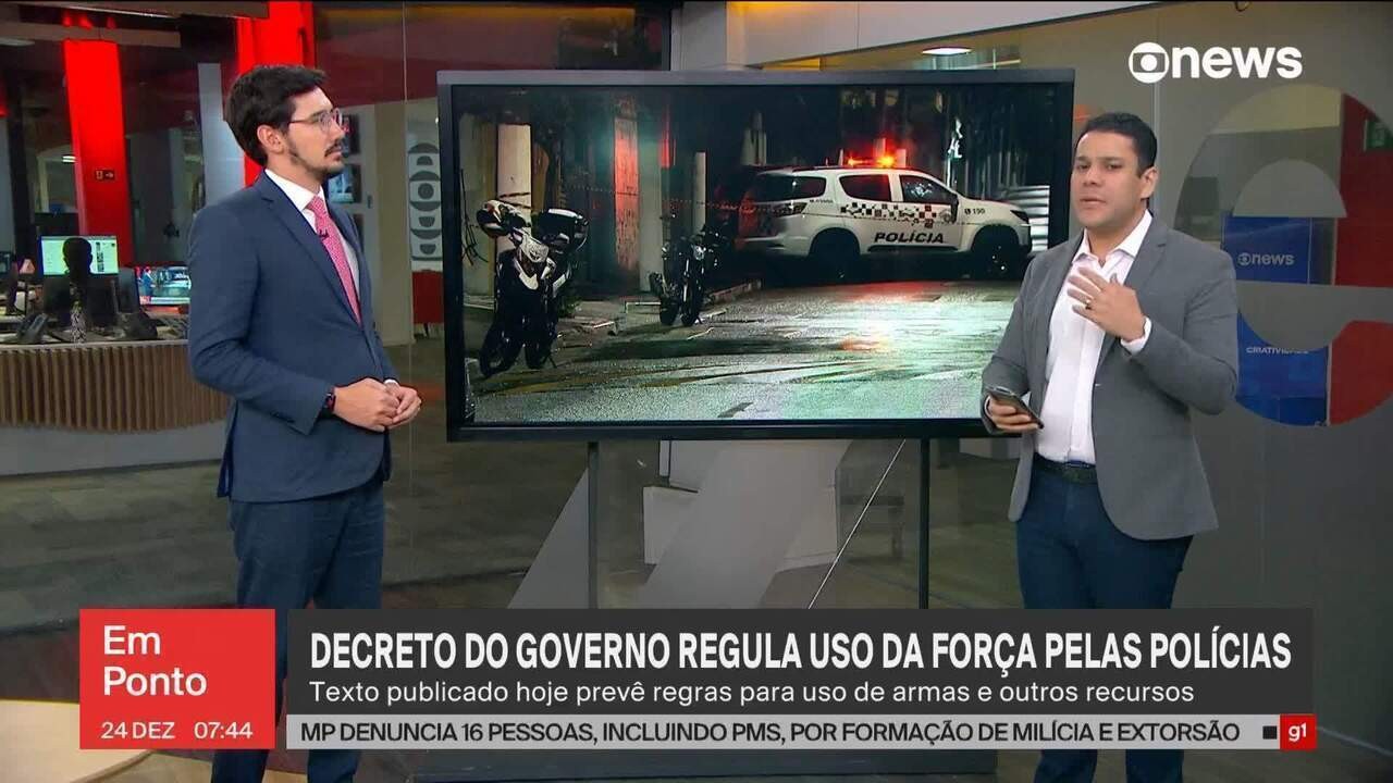 Governo assina portaria que regulamenta uso da força por polícias e cria núcleo de combate ao crime organizado