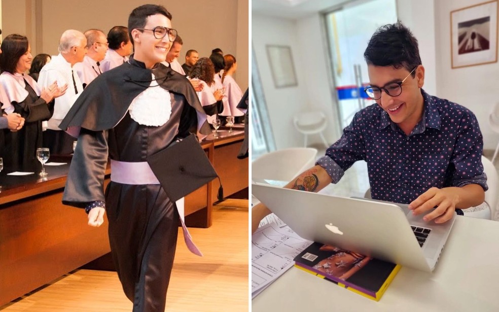 Danilo Neves &eacute; formado em letras pela Universidade Federal de Goi&aacute;s (UFG) &mdash; Foto: Reprodu&ccedil;&atilde;o/Instagram de Danilo Neves