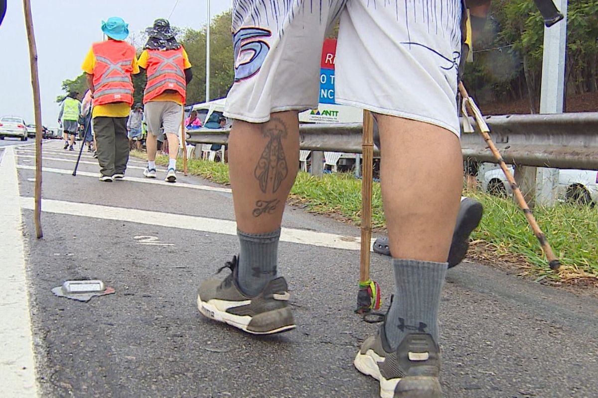 Romaria 2026: peregrinos terão pontos de apoio, equipamentos refletivos e caminhos exclusivos até Aparecida (SP)