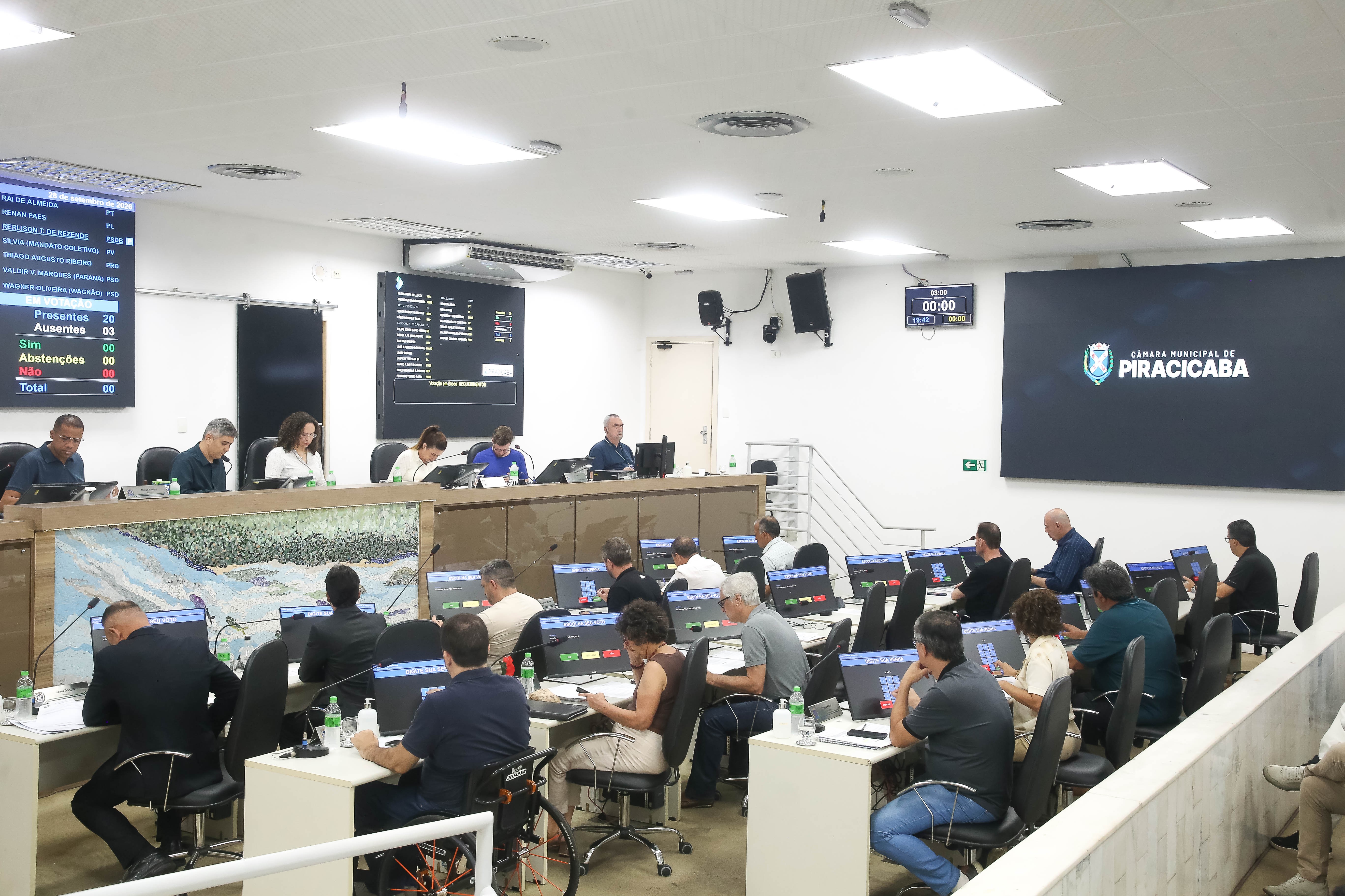Câmara aprova projeto para alienar e levar a leilão 55 imóveis e terrenos públicos em Piracicaba