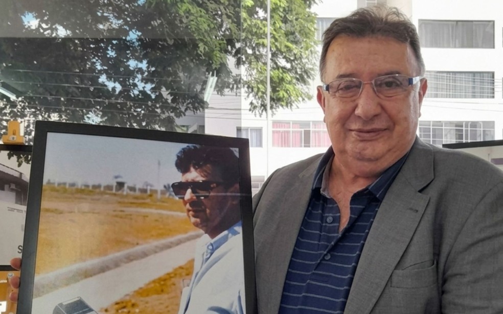 Físico Walter Mendes — Foto: Luana Avelar/SES-GO