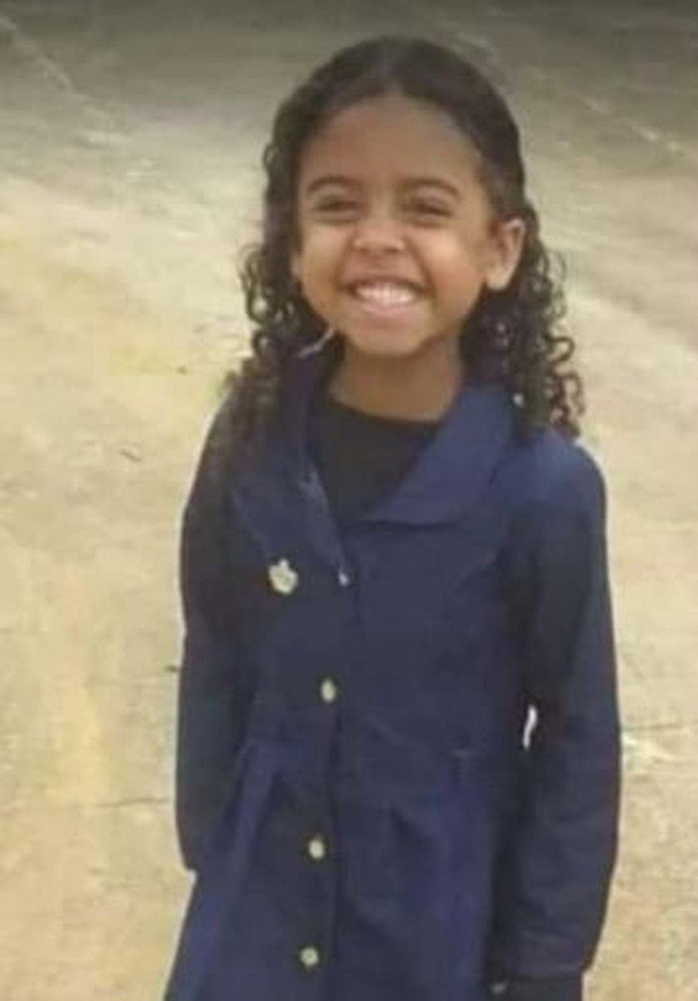 Agata Elen Silva Gomes, de 6 anos, morta pelo pai na zona rural de Caratinga  — Foto: Redes sociais 