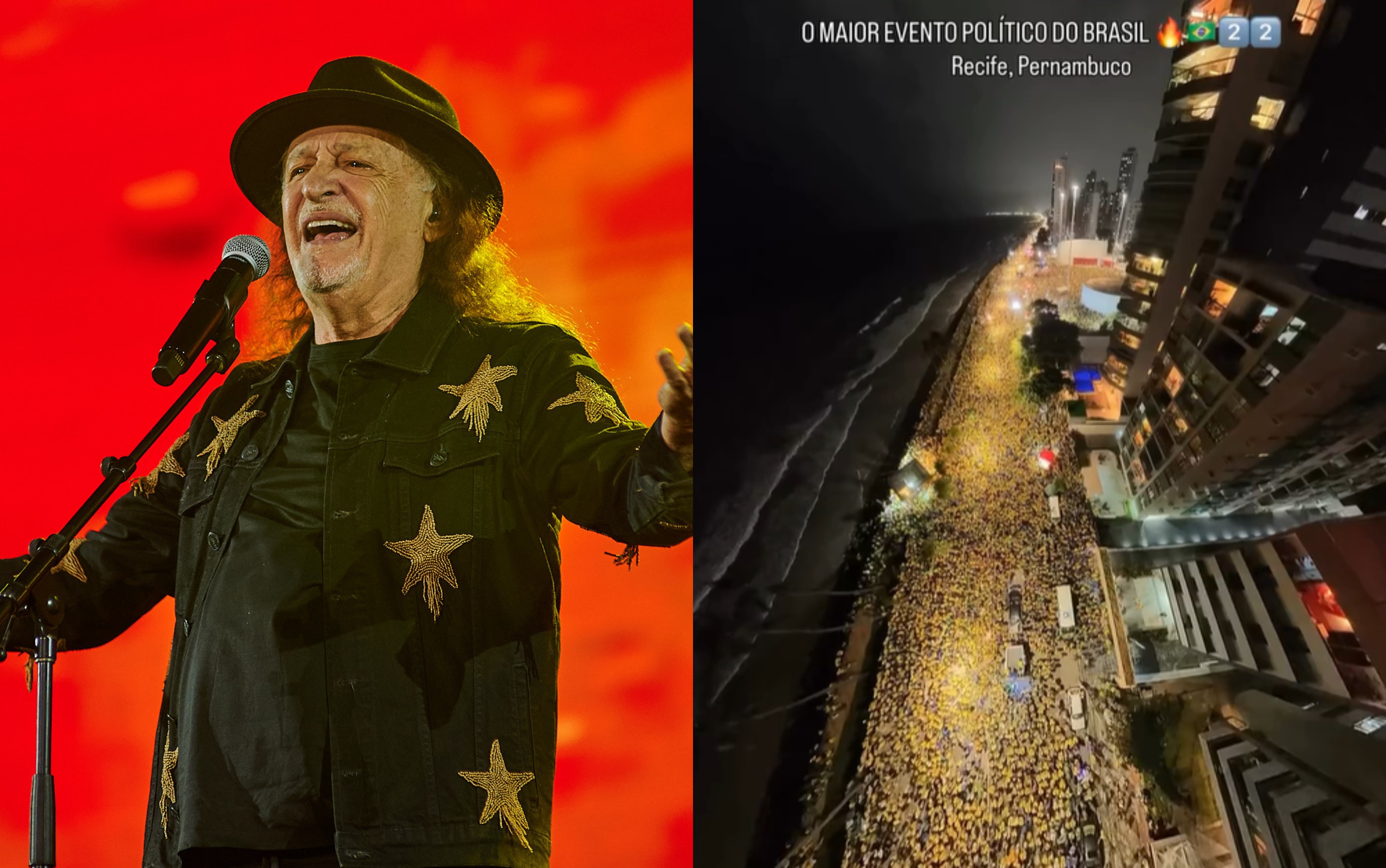 Alceu Valença repudia uso da música 'Anunciação' em vídeo pró-Flávio Bolsonaro