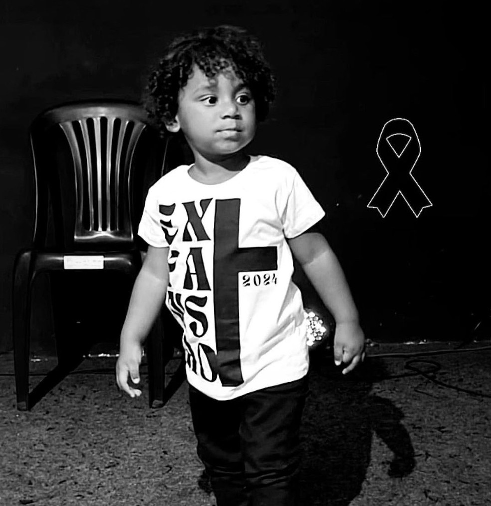 Menino de 2 anos com autismo morre após se afogar em piscina de casa no interior da Bahia — Foto: Arquivo Pessoal