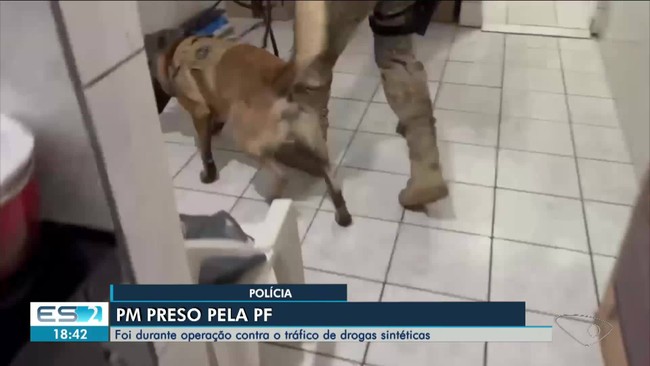 PM  preso suspeito de vender drogas apreendidas pela polcia para traficantes no ES