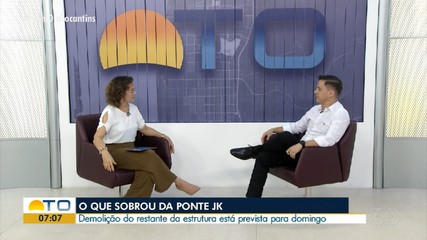 Bom Dia Responde explica sobre demolição de pontes