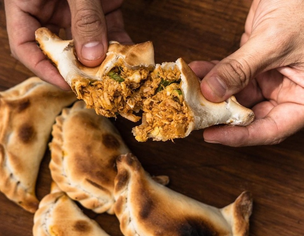 Imagem de empanadas tucumanas. — Foto: Reprodução/Instagram/@lalenita.ba