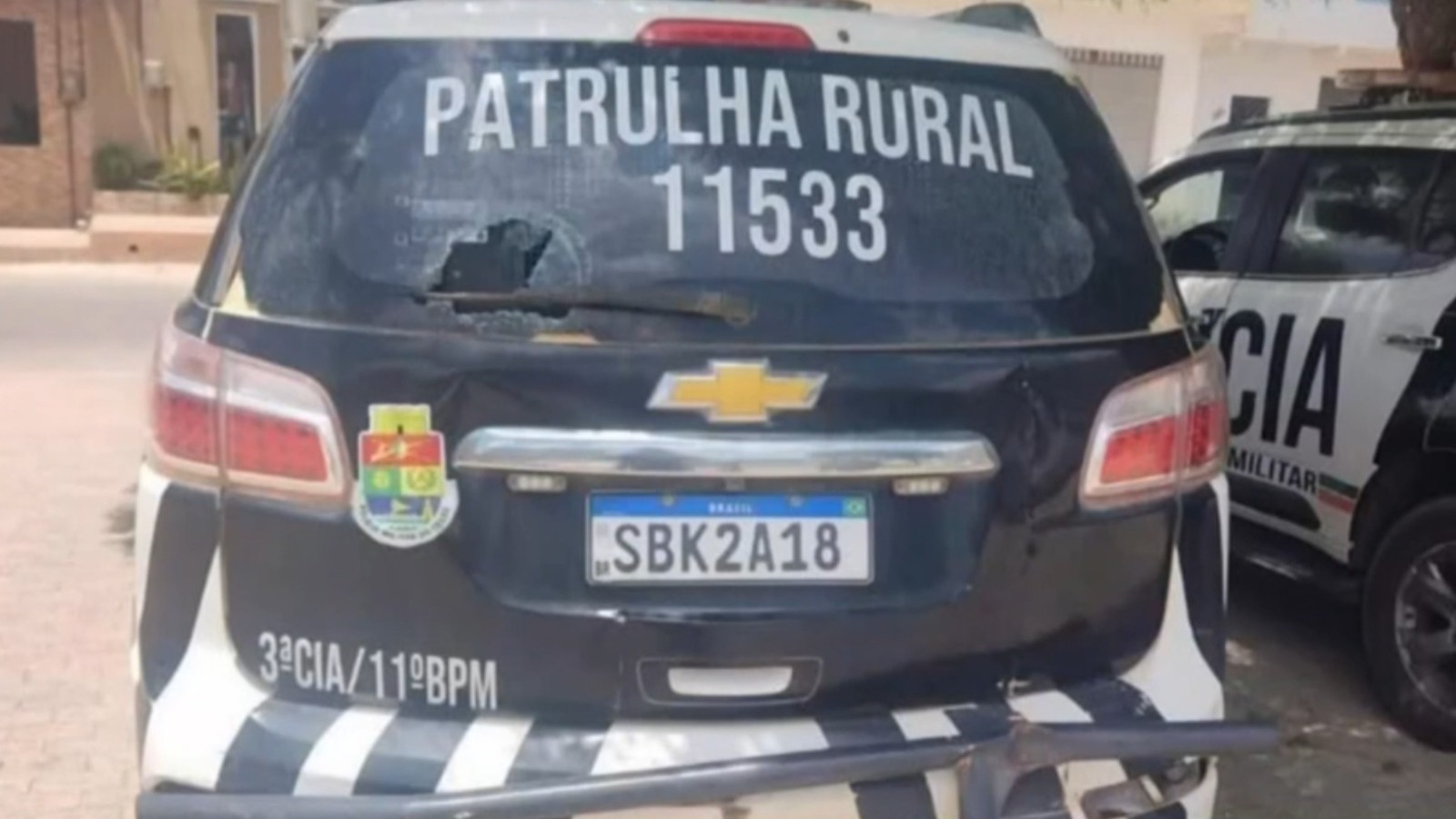 Homem que recebeu ordem de facção de incendiar delegacia é preso após depredar viatura da PM
