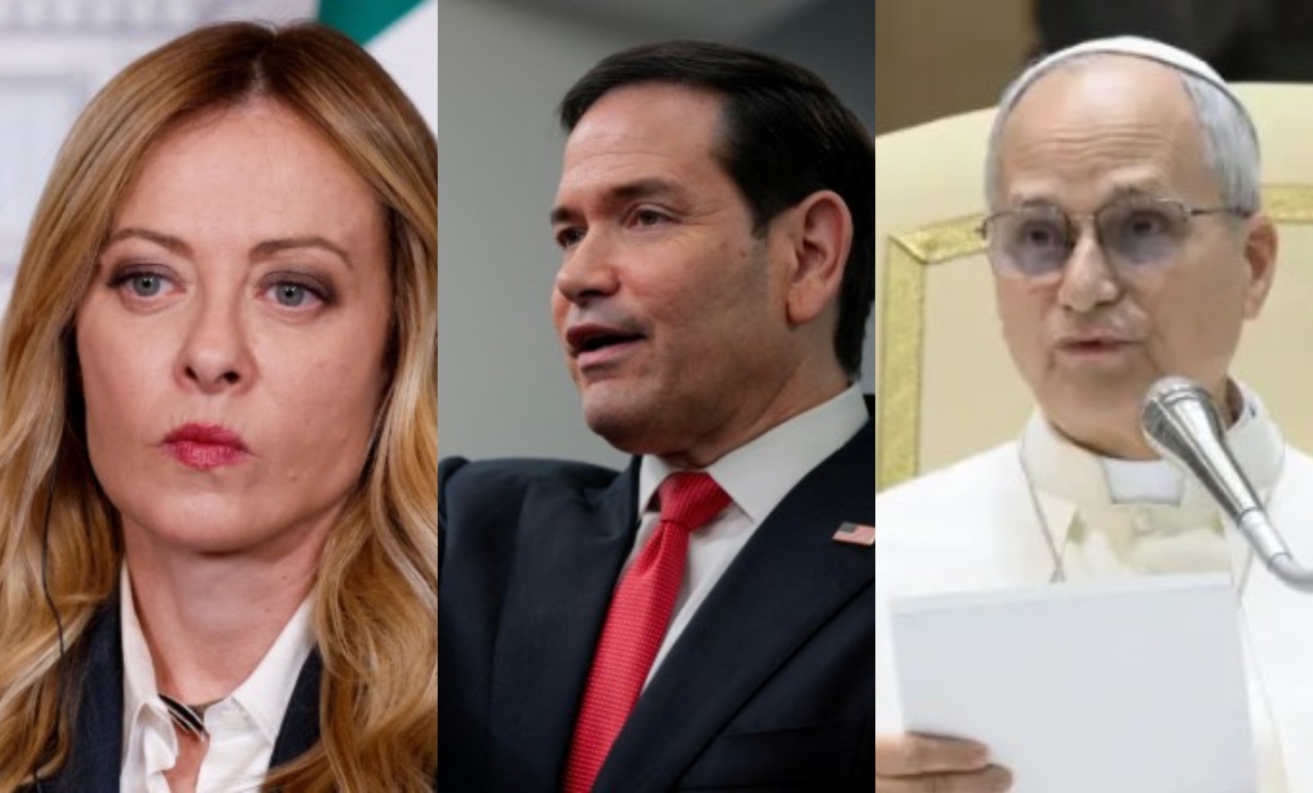 Na Itália, secretário de Trump se reúne com papa Leão XIV e tenta reaproximação com Meloni