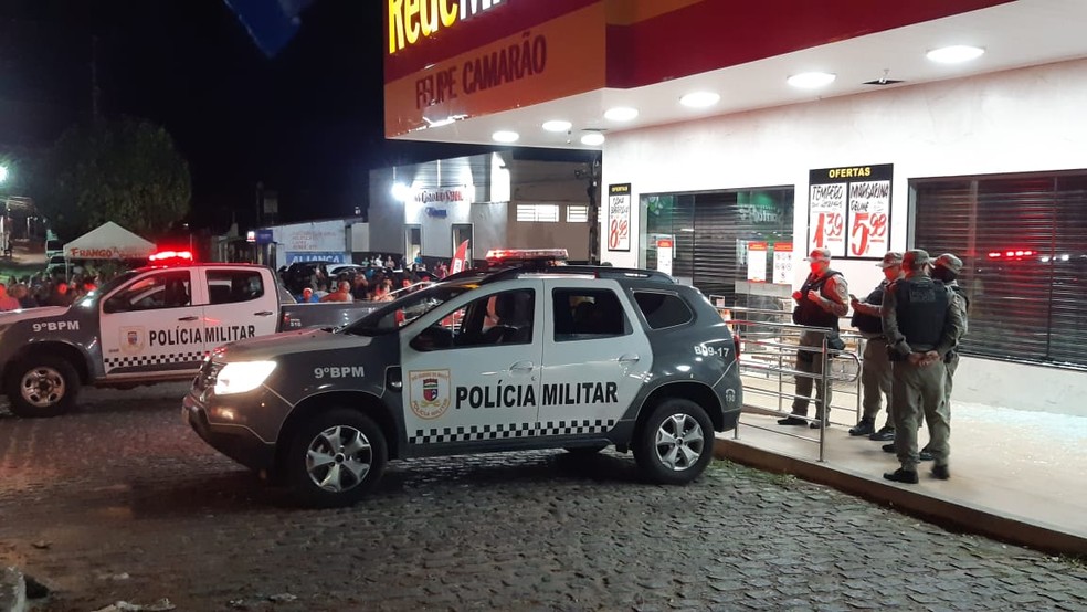 Policial penal reage a assalto, mata assaltante e também é baleado em Natal — Foto: Sérgio Henrique Santos/Inter TV Cabugi