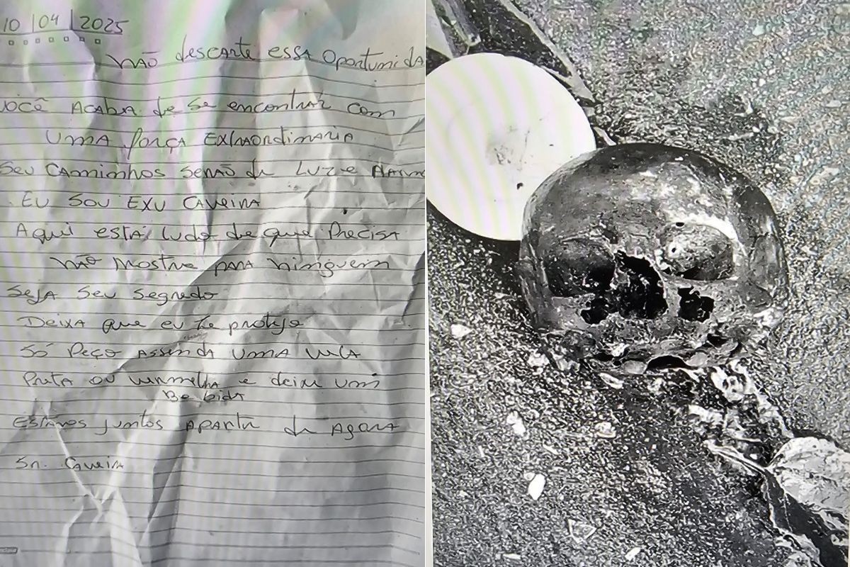 Veja a íntegra da carta encontrada ao lado de crânio em rodovia de SP: 'Estamos juntos'
