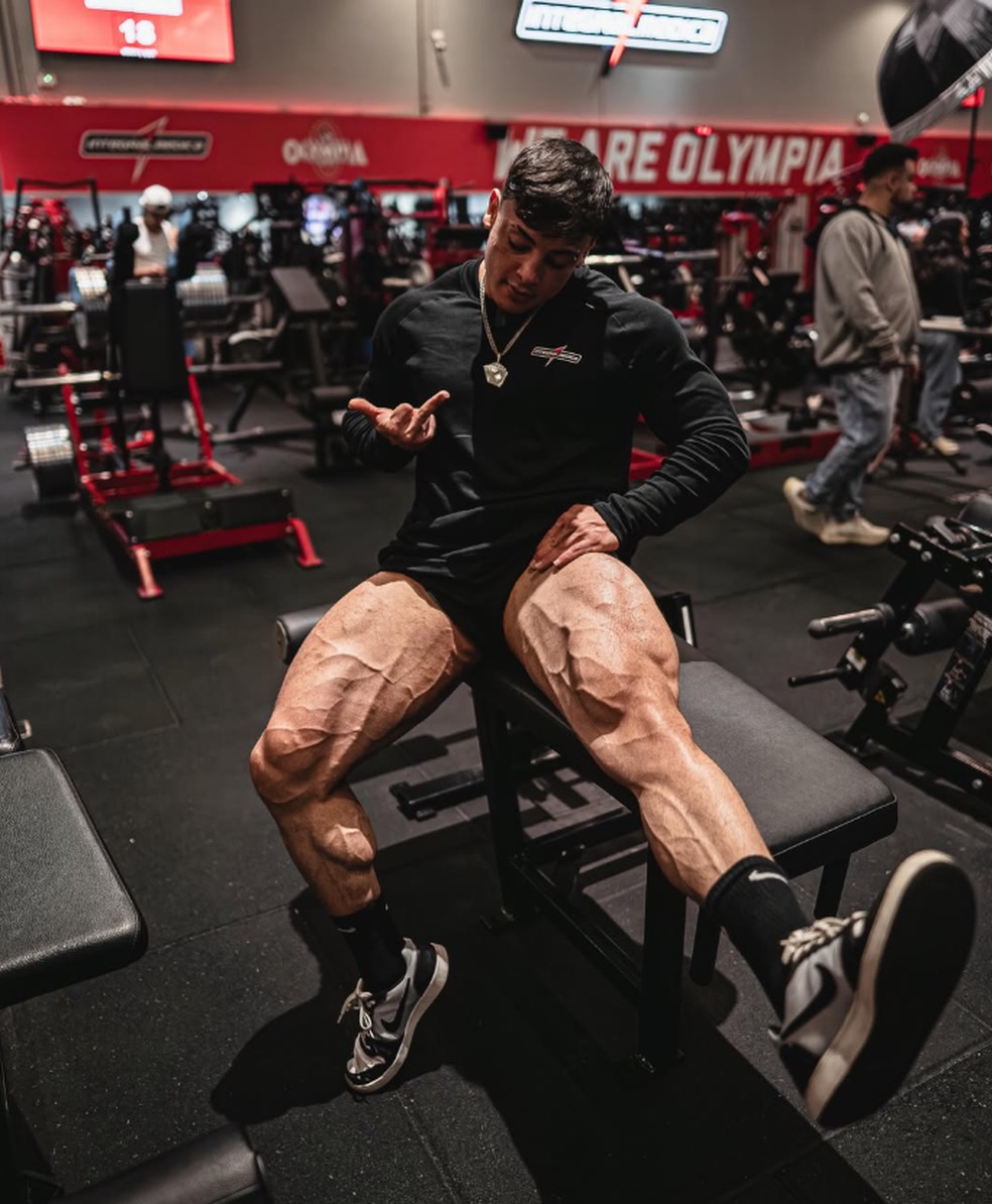 O fisiculturista e influenciador Gabriel Ganley, de 22 anos — Foto: Reprodução/Instagram