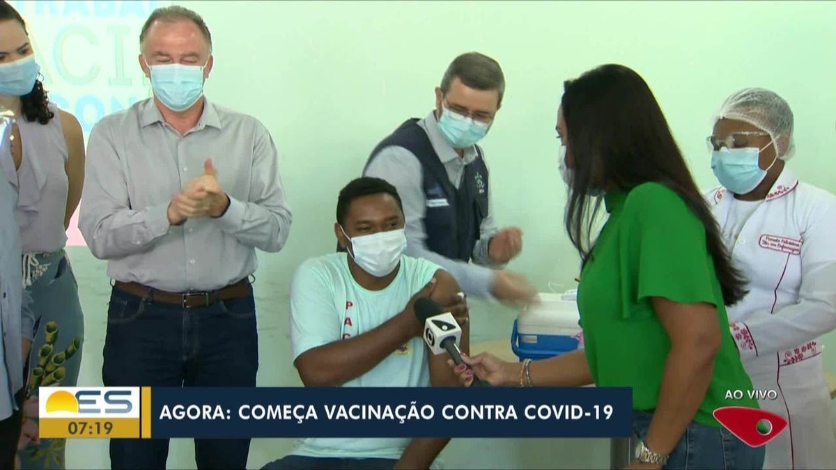 Vacinação para população em geral pode começar em março, diz governador do ES Espírito Santo G1