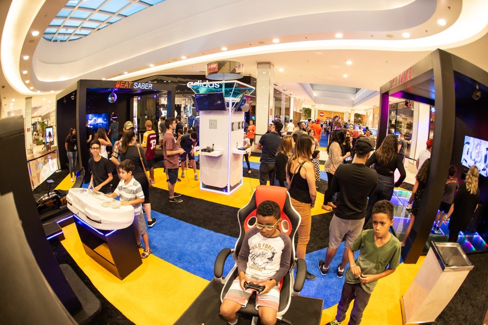 Shopping D ganha parque com jogos de realidade virtual