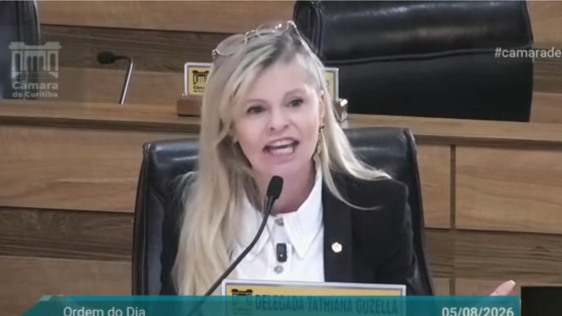 'Nasceu lá, mas vem encher o saco aqui': vereadora de Curitiba é alvo de representação no MPF após fala contra colega nascida no Ceará