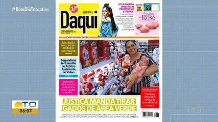 Confira o que é notícia no Jornal Daqui