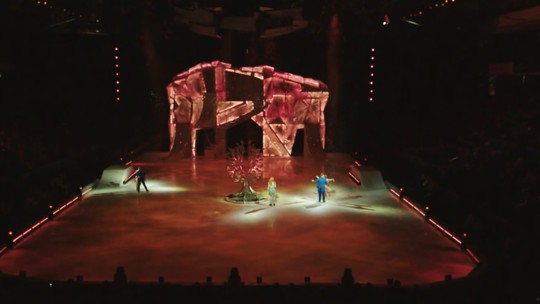 Cirque Du Soleil volta ao Brasil com primeiro show no gelo da história da companhia; veja bastidores, preparação e inovações